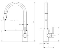 Baterie bucătărie Sandonna VOR82164 imaginea #3 — magazin online Desire.md