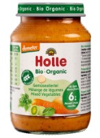 Piure pentru bebeluși Holle Bio Organic Mixed Vegetables 190g