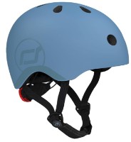 Шлем Scoot and Ride S 51-55cm Steel (96369) фото №2 — интернет-магазин Desire.md