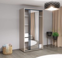 Шкаф-купе Bayro Parma 1200x2250x600 Grey Stone (606487) фото №3 — интернет-магазин Desire.md