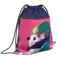 Sac pentru încălțăminte Erich Krause Panda Hugs (63582)