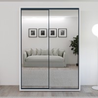 Шкаф-купе Bayro Parma 1600x2250x600 White (606505)