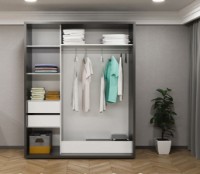 Шкаф-купе Bayro Parma 1800x2250x600 Anthracite (606509) фото №2 — интернет-магазин Desire.md