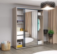 Шкаф-купе Bayro Parma 1800x2250x600 Grey Stone (606510) фото №3 — интернет-магазин Desire.md