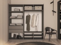 Шкаф-купе Bayro Top Line Napoli 2000x2300x580 Grey Stone (604786) фото №3 — интернет-магазин Desire.md