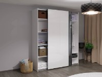 Шкаф-купе Bayro Top Line Napoli 2000x2300x580 White (604797) фото №2 — интернет-магазин Desire.md