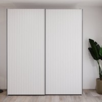 Шкаф-купе Bayro Top Line Napoli 2000x2300x580 White (604798)