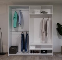 Шкаф-купе Bayro Top Line Napoli 2000x2300x580 White (604798) фото №3 — интернет-магазин Desire.md