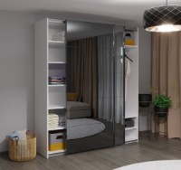 Шкаф-купе Bayro Top Line Napoli 2000x2300x580 White (604799) фото №2 — интернет-магазин Desire.md