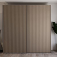 Шкаф-купе Bayro Top Line Napoli 2300x2300x580 Grey Stone (604807)