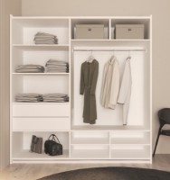 Шкаф-купе Bayro Top Line Napoli 2300x2300x580 White (604805) фото №3 — интернет-магазин Desire.md