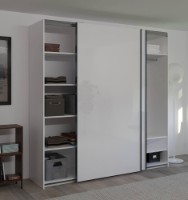 Шкаф-купе Bayro Top Line Napoli 2000x2300x580 White (604796) фото №2 — интернет-магазин Desire.md