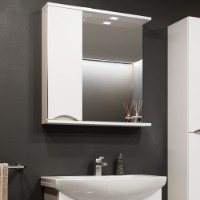 Dulap cu oglindă Bayro Elara 750x750 L (122194) imaginea #2 — magazin online Desire.md