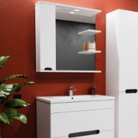 Dulap cu oglindă Bayro Etna 800x750 L (121477) imaginea #2 — magazin online Desire.md