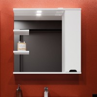 Шкаф с зеркалом Bayro Etna 800x750 R (121478)