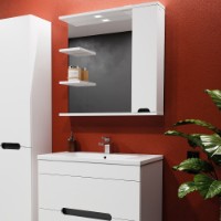 Dulap cu oglindă Bayro Etna 800x750 R (121478) imaginea #2 — magazin online Desire.md