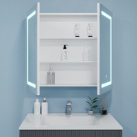 Шкаф с зеркалом Bayro Optima 700x700 Led Touch (122340) фото №2 — интернет-магазин Desire.md