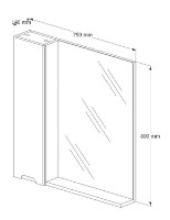 Dulap cu oglindă Supraten 1511552 imaginea #3 — magazin online Desire.md