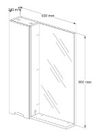 Dulap cu oglindă Supraten 1511683 imaginea #2 — magazin online Desire.md