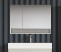 Dulap cu oglindă Orka Malta 120 White Matt (02882)