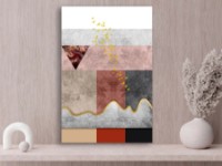 Картина ArtDesign Geometry and gold 45x67cm (FG-10028)