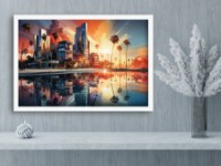 Картина ArtDesign Modern city 45x67cm (RFG-10046)