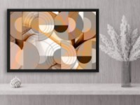 Картина ArtDesign Warm Geometry 50x75cm (RFG-10017)