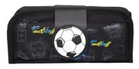 Школьный пенал New World Football Black (1025)