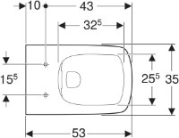 Унитаз Geberit Selnova Square 501.557.01.1 фото №3 — интернет-магазин Desire.md