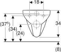 Унитаз Geberit Selnova Square 501.557.01.1 фото №4 — интернет-магазин Desire.md