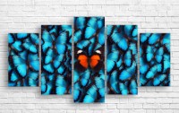 Pictură ArtDesign Butterflies 150x80cm (A-10230)