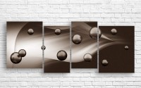 Pictură ArtDesign Chocolate bubbles 161x65cm (A-10177)