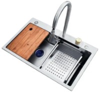 Chiuvetă de bucătărie Fabiano 75x46 Satin Set 7in1