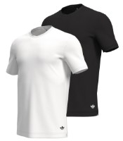 Мужская футболка Adidas Mens Comfort Flex Cotton Crew Neck Black/White, s.L 2pcs