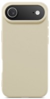 Чехол WOO Liquid Silicone iPhone 17 Air Beige (WOOLSCMIP17ABE)