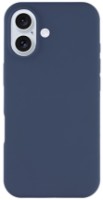 Чехол WOO Liquid Silicone iPhone 17 Blue (WOOLSCMIP17BL)