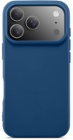 Чехол WOO Liquid Silicone iPhone 17 Pro Blue (WOOLSCMIP17PBL)