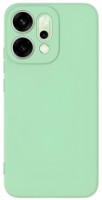 Чехол WOO Liquid Silicone Oppo Reno 14 Green (WOOCLSR14GR)