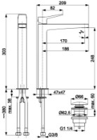 Baterie lavoar Armatura Malaga (124000) imaginea #2 — magazin online Desire.md