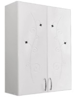 Шкаф для ванной Mashtab Cristal 10112 600x250x800mm White