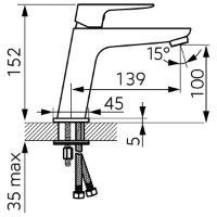 Baterie lavoar Ferro Vitto BVI2VLGM imaginea #2 — magazin online Desire.md