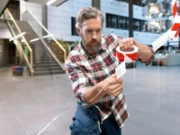 Скотч Tesa 33m White/Red фото №3 — интернет-магазин Desire.md