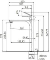 Baterie lavoar Remer Energy EY10LNO imaginea #2 — magazin online Desire.md