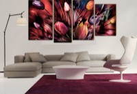 Картина ArtDesign Floral Abstraction 112х60cm (A-10010)