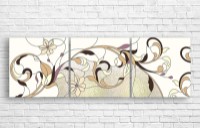 Pictură ArtDesign Floral motifs 154x50cm (A-10152)