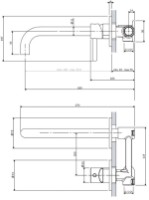Baterie lavoar Omnires Y1215HLWM imaginea #2 — magazin online Desire.md