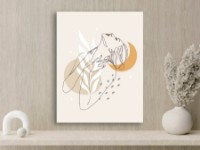 Картина ArtDesign Silhouette of a woman 52x67cm (PO-10025)