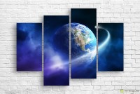 Картина ArtDesign Space 130х93cm (A-10039)