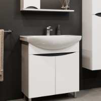 Шкаф под умывальник Bayro Elara Duo Zenon 750 (122188) фото №2 — интернет-магазин Desire.md