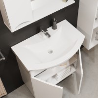 Шкаф под умывальник Bayro Elara Duo Zenon 750 (122188) фото №3 — интернет-магазин Desire.md